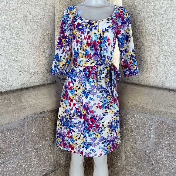 Old Navy Multi Color Midi Dress Size XS - Picture 1 of 8